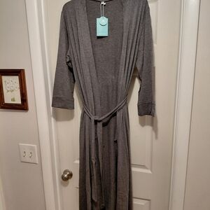Heather Gray Women's Lounge Robe